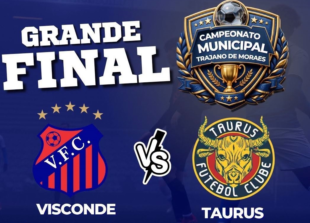 Os times de Visconde e Taurus fazem a final do Campeonato em Trajano de Moraes