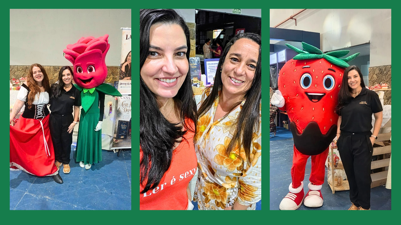 Escritoras Fabrizzi Matos e Deyse O.S. participam de mais uma edição da Festa do Morango com Chocolate