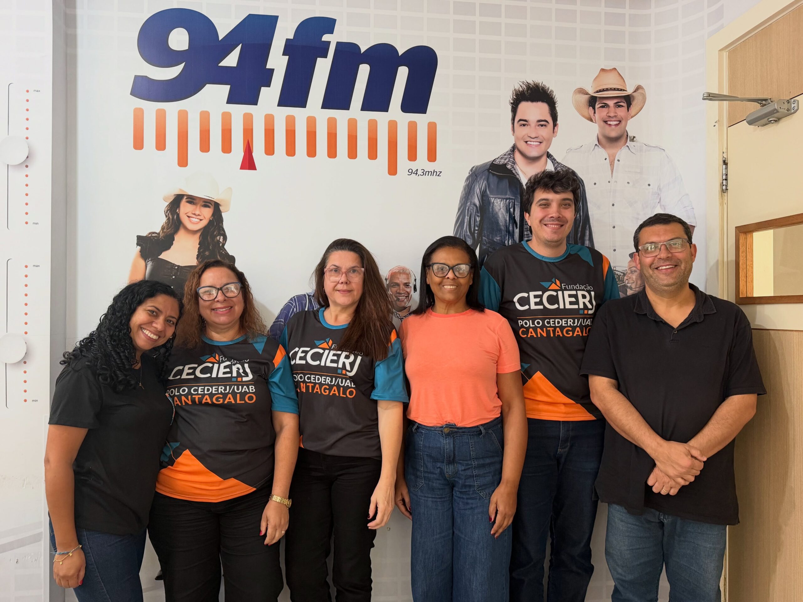 Prefeitura de Cantagalo participa do programa da Rádio 94 FM e fala sobre os cursos do Cederj